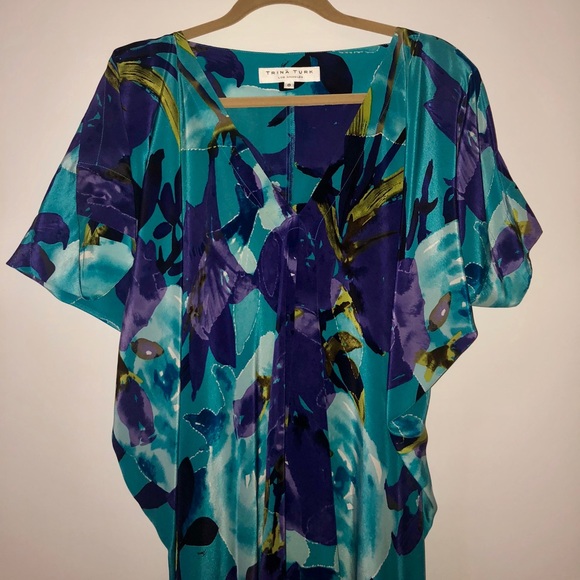 trina turk kimono dress